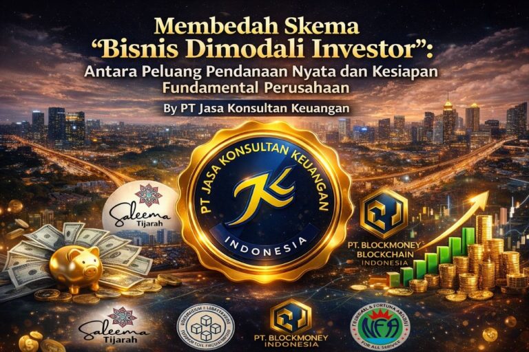BISNIS DIMODALI INVESTOR: MEMBEDAH ARSITEKTUR PENDANAAN, IPO, AKUISISI, DAN KESIAPAN FUNDAMENTAL PERUSAHAAN OLEH PT JASA KONSULTAN KEUANGAN PENULIS: WIDI PRIHARTANADI