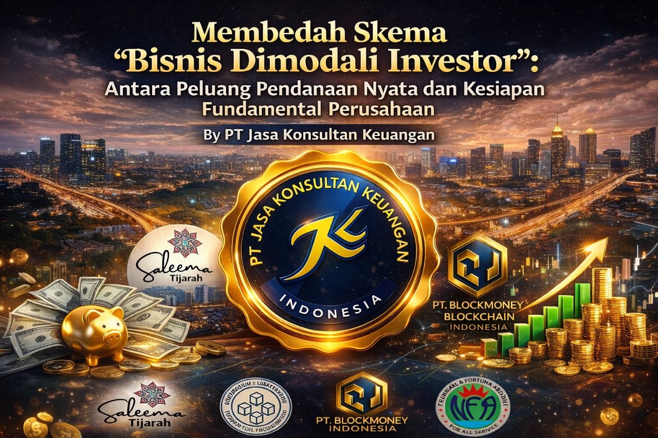 BISNIS DIMODALI INVESTOR: MEMBEDAH ARSITEKTUR PENDANAAN, IPO, AKUISISI, DAN KESIAPAN FUNDAMENTAL PERUSAHAAN OLEH PT JASA KONSULTAN KEUANGAN PENULIS: WIDI PRIHARTANADI