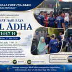 Dokumentasi Idul Adha 1447 H: Kebersamaan PT Nirmala Fortuna Abadi dalam Kegiatan Pembagian Qurban